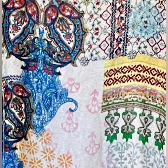 NWOT JOHNNY WAS VELVET SWING TOP - SZ M - Picture 5 of 6